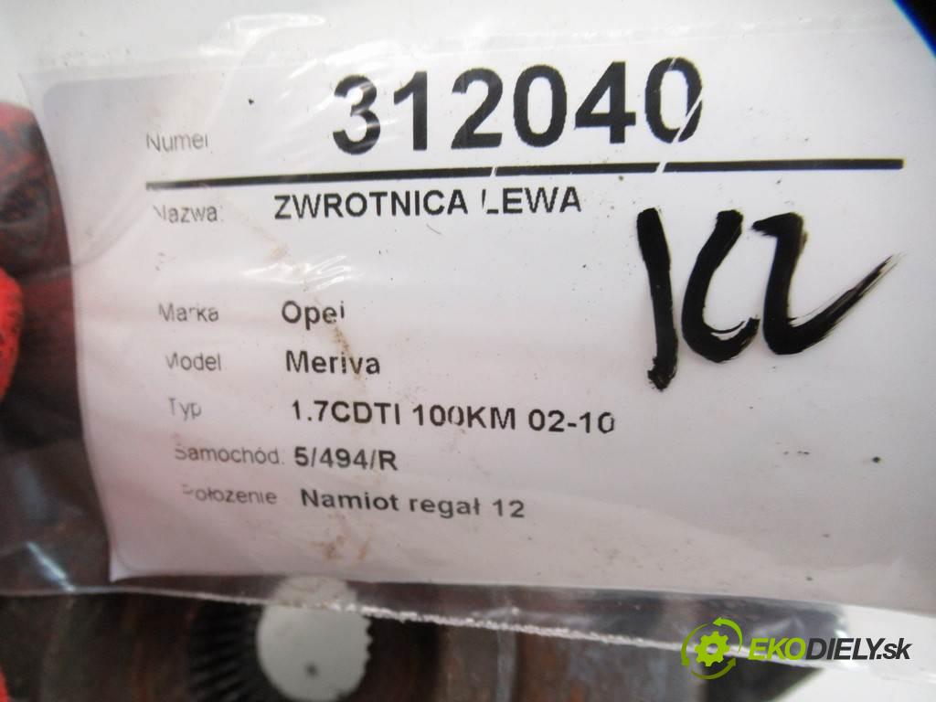Opel Meriva  2004 74 kW 1.7CDTI 100KM 02-10 1700 náboj ľavá strana  (Náboje)