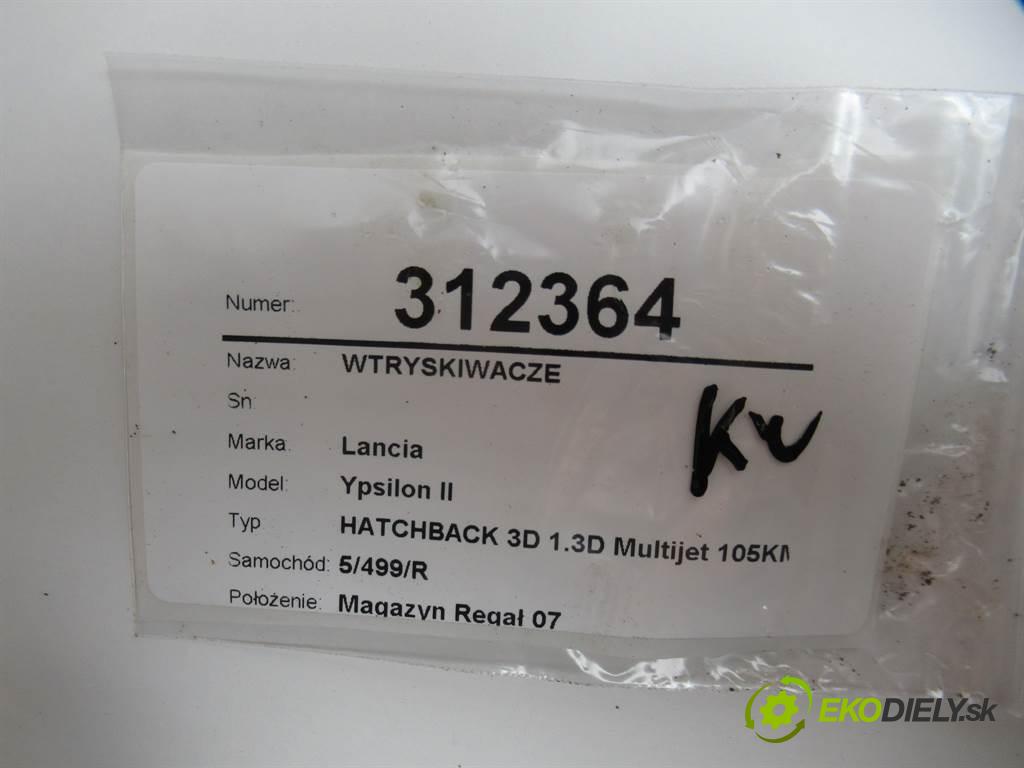Lancia Ypsilon II  2007 77 kW HATCHBACK 3D 1.3D Multijet 105KM 03-11 1200 Vstrekovacie ventily 0445110322 (Vstrekovacie ventily)