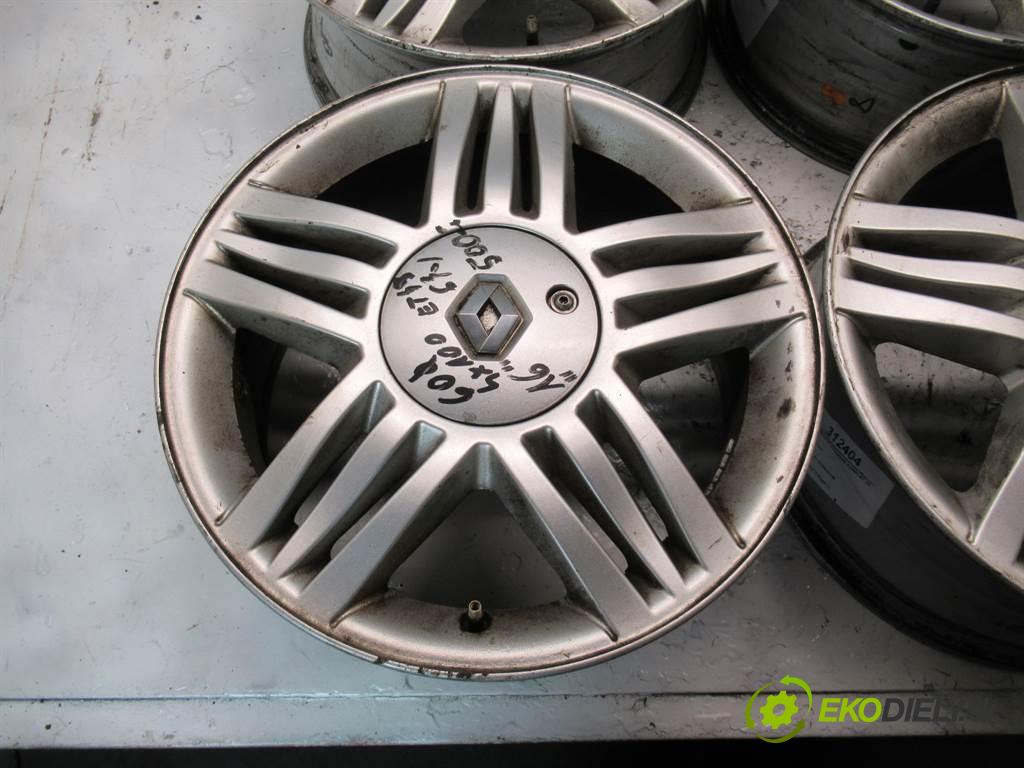 Renault     16 6,5J 4X100 ET49  disky hlinikové 16  (Hliníkové)