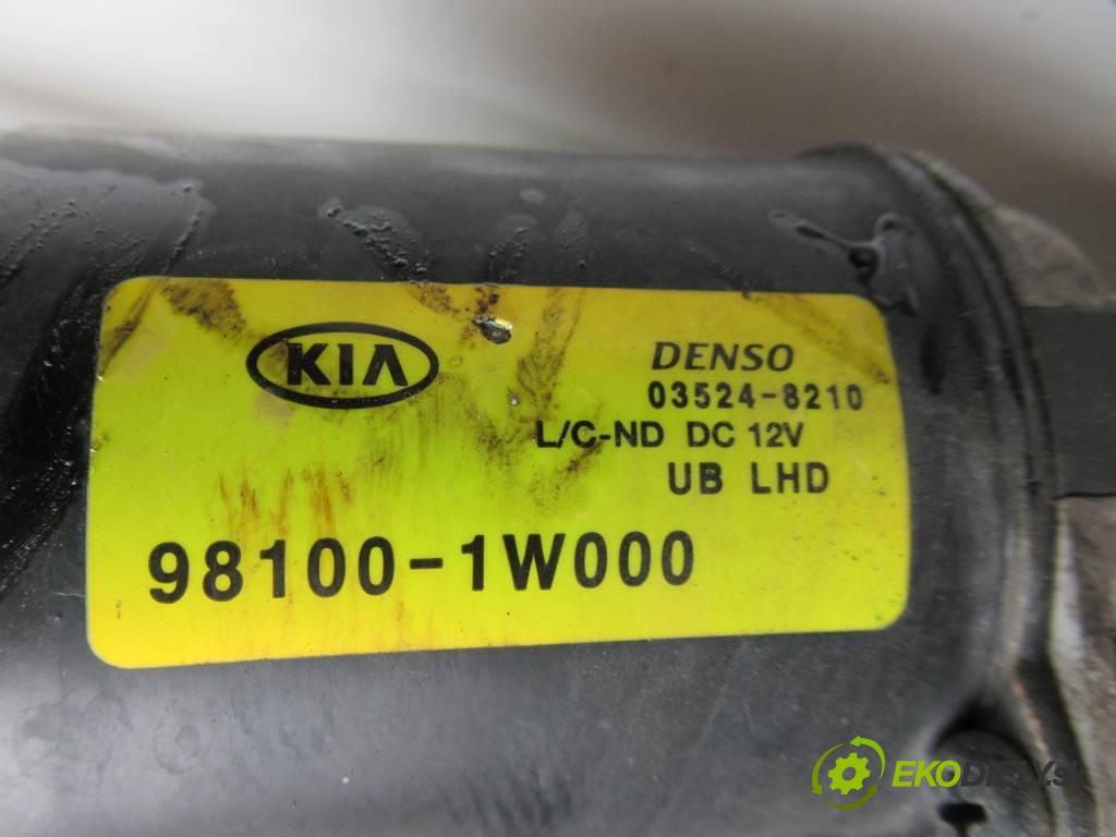 Kia Rio III  2015 62 kW LIFT SEDAN 4D 1.2B 86KM 11-17 1248 Mechanizmus stieračov predný 98100-1W000 (Motorčeky stieračov predné)