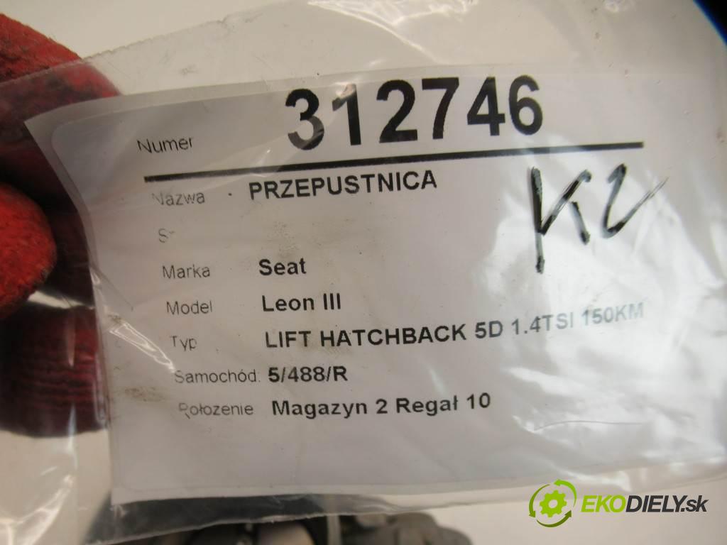 Seat Leon III  2018  LIFT HATCHBACK 5D 1.4TSI 150KM 12-20 1400 škrtíci klapka 03F133062B (Škrticí klapky)