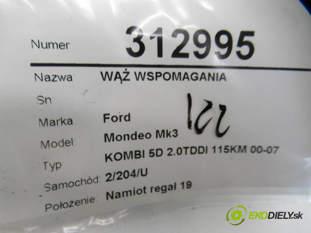 Ford Mondeo Mk3  2002 85 kW KOMBI 5D 2.0TDDI 115KM 00-07 2000 hadica servočerpadlo  (Rúrky, hadice servočerpadla)