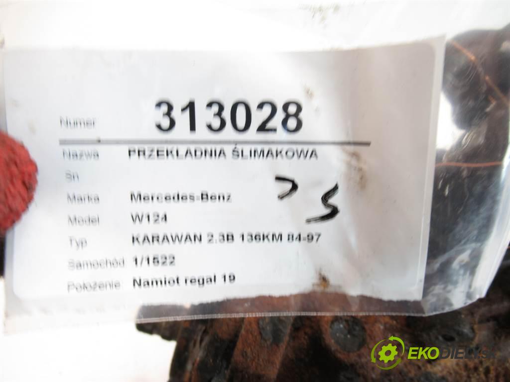 Mercedes-Benz W124  1991 97 kW KARAWAN 2.3B 136KM 84-97 2300 riadenie slimáková  (Riadenia)