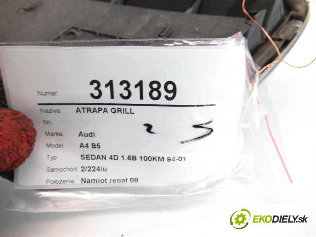 Audi A4 B5  1995 74 kW SEDAN 4D 1.6B 100KM 94-01 1600 mřížka maska 8D0853651D (Mřížky (masky) chladičů)