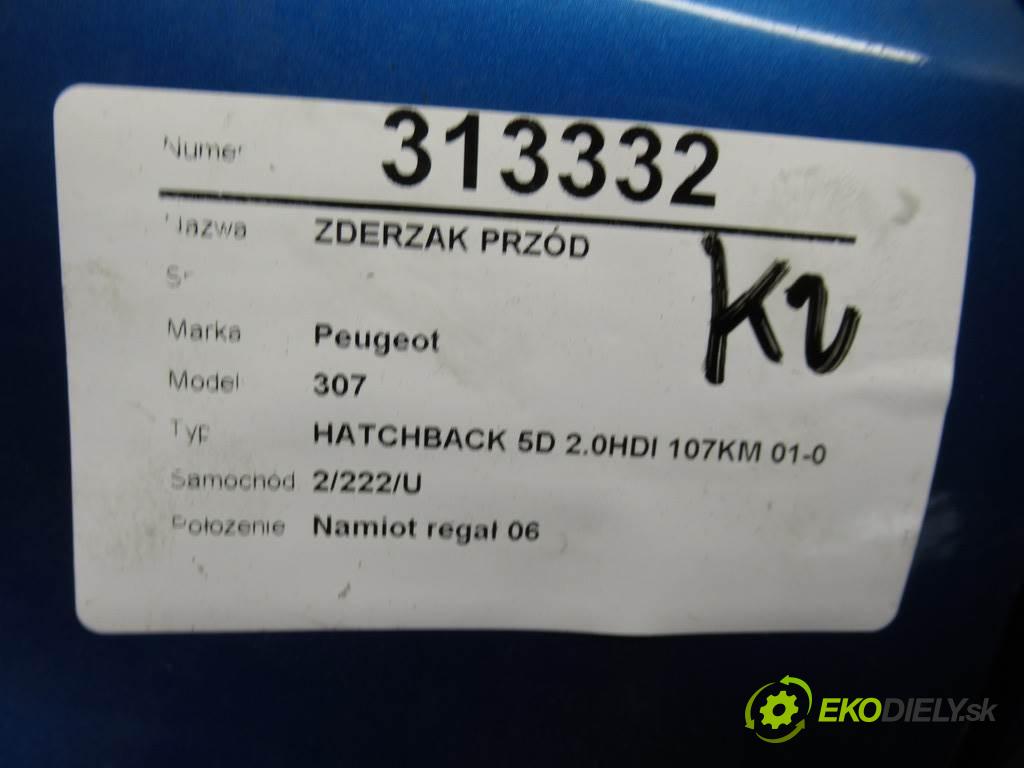 Peugeot 307  2001 79 kW HATCHBACK 5D 2.0HDI 107KM 01-05 2000 Nárazník predný  (Ostatné)