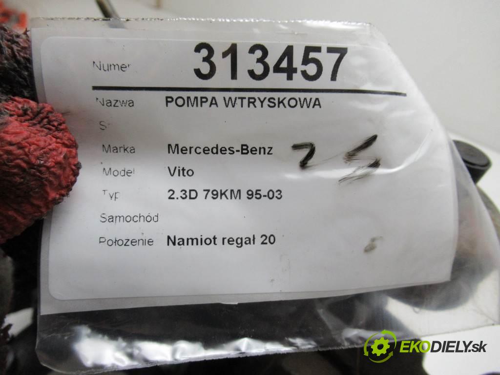 Mercedes-Benz Vito    2.3D 79KM 95-03  pumpa vstřikovací 6010705901 (Vstřikovací čerpadla)