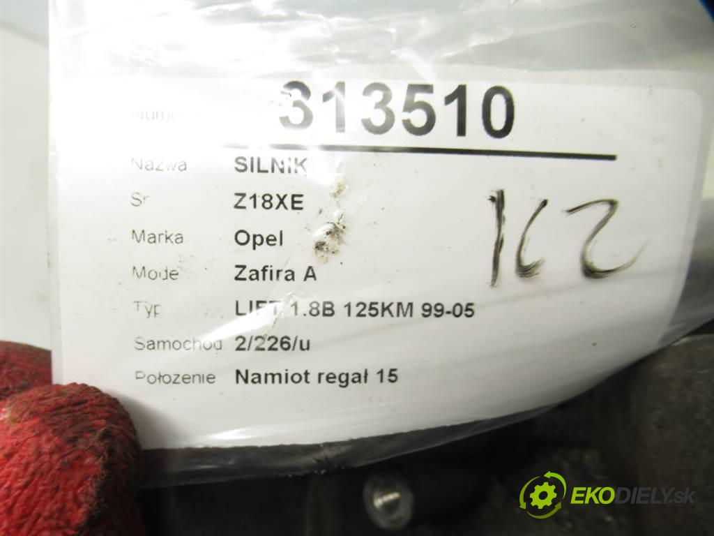 Opel Zafira A  2003 92 kW LIFT 1.8B 125KM 99-05 1800 motor Z18XE (Motory (kompletní))