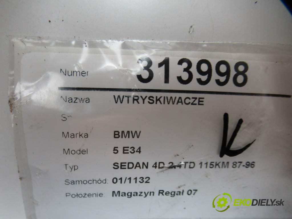 BMW 5 E34  1988  SEDAN 4D 2.4TD 115KM 87-96 2500 Vstrekovacie ventily KCA30S50 (Vstrekovacie ventily)