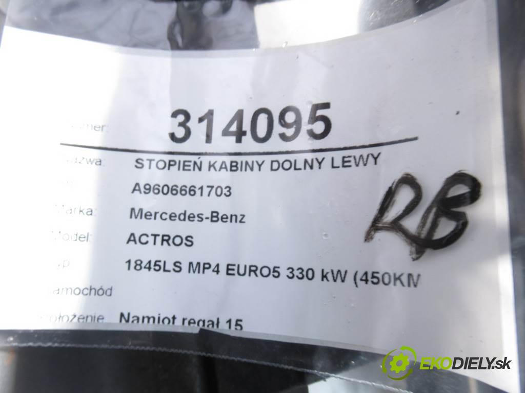 Mercedes-Benz ACTROS    1845LS MP4 EURO5 330 kW (450KM)  OBCHOD: STUPEŇ: kabína dolné ľavy A9606661703