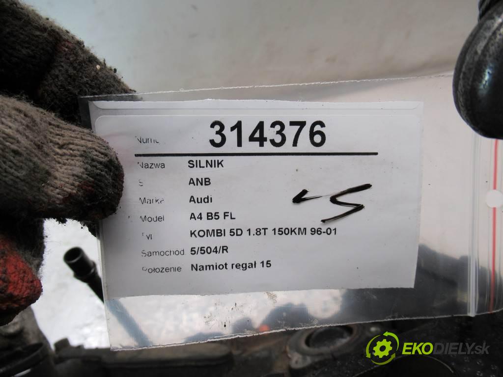 Audi A4 B5 FL  2000 110 kW KOMBI 5D 1.8T 150KM 96-01 1800 motor ANB (Motory (kompletní))