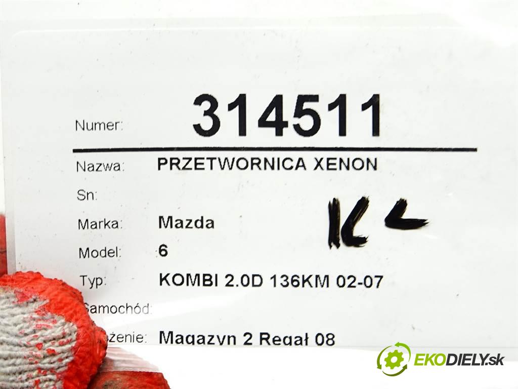 Mazda 6    KOMBI 2.0D 136KM 02-07  Menič XENON 1307329086 (Riadiace jednotky xenónu)