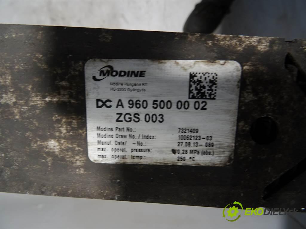 Mercedes-Benz ACTROS    1845LS MP4 EURO5 330 kW (450KM)  intercooler A9605000002 (Chladiče nasávaného vzduchu (intercoolery))