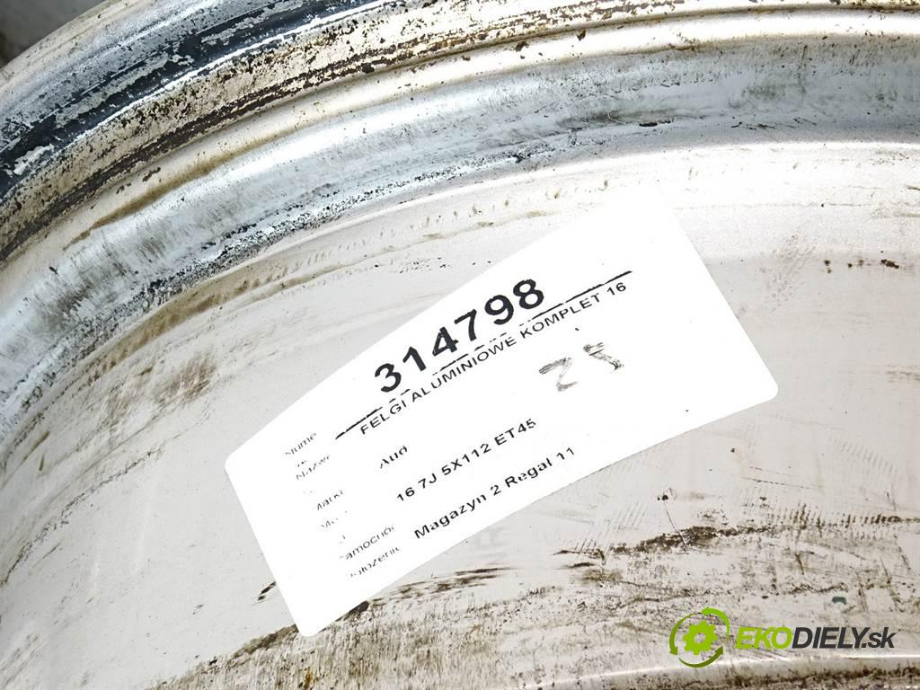 Audi     16 7J 5X112 ET45  disky hliníkové 16  (Hliníkové)