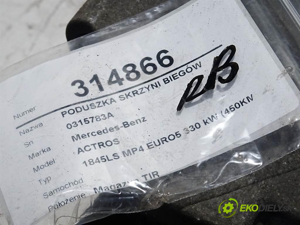 Mercedes-Benz ACTROS    1845LS MP4 EURO5 330 kW (450KM)  AirBag prevodovky 0315783A (Držiaky prevodovky)