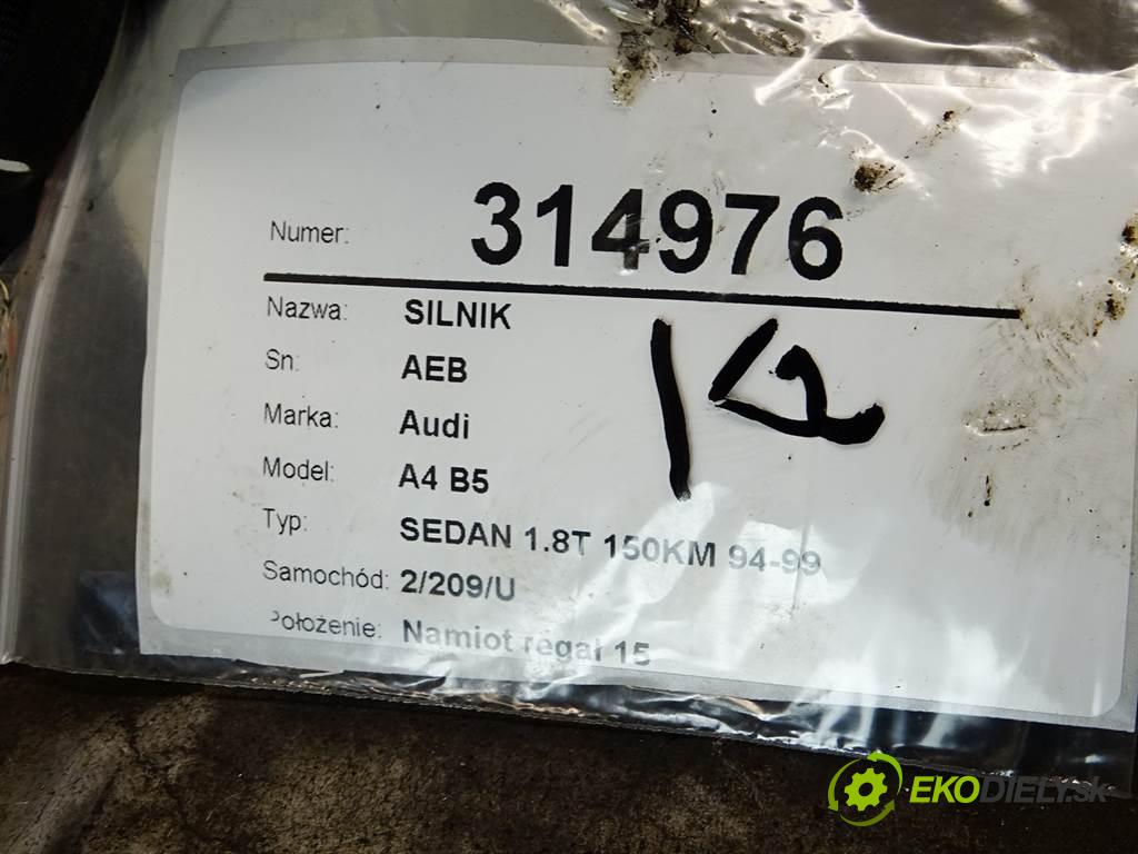 Audi A4 B5  1996 110 kW SEDAN 1.8T 150KM 94-99 1800 motor AEB (Motory (kompletní))