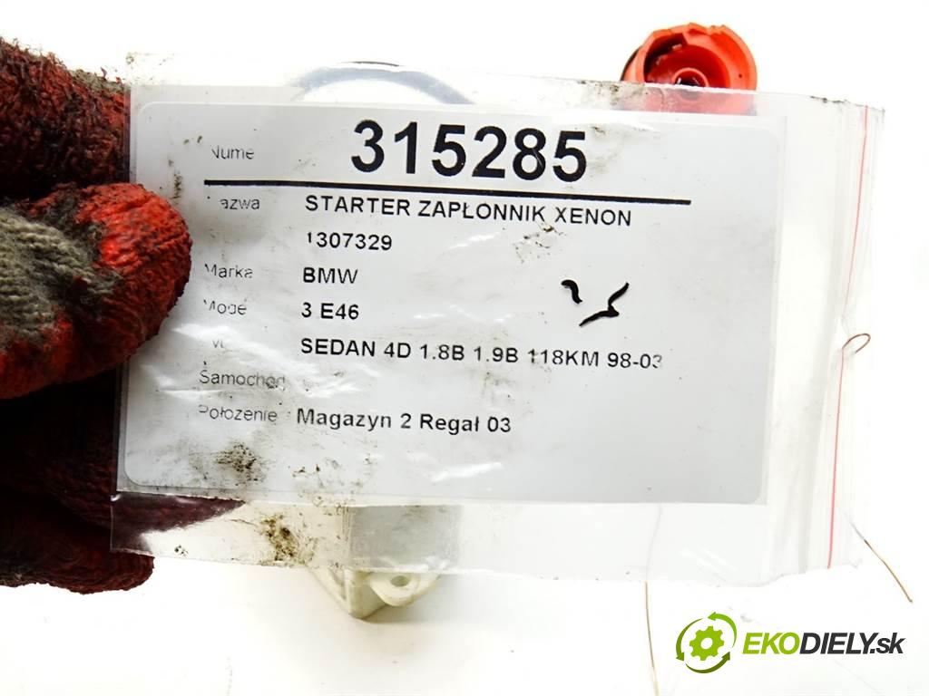 BMW 3 E46    SEDAN 4D 1.8B 1.9B 118KM 98-03  STARTER startér XENON 1307329 (Ostatní)