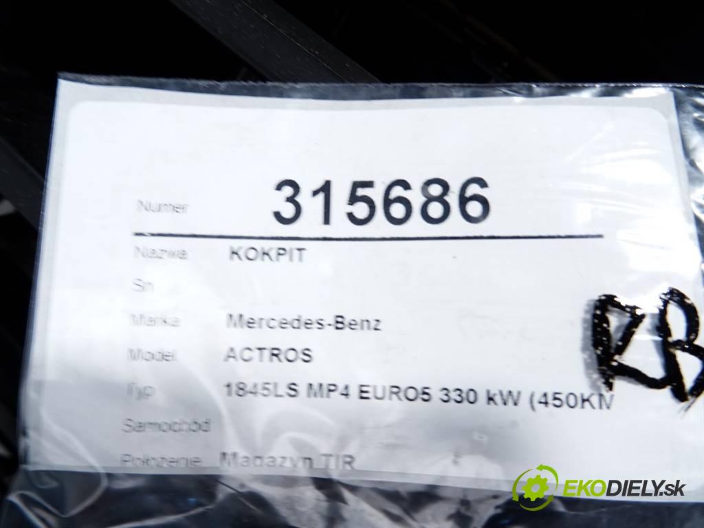 Mercedes-Benz ACTROS    1845LS MP4 EURO5 330 kW (450KM)  palubní doska  (Palubní desky)
