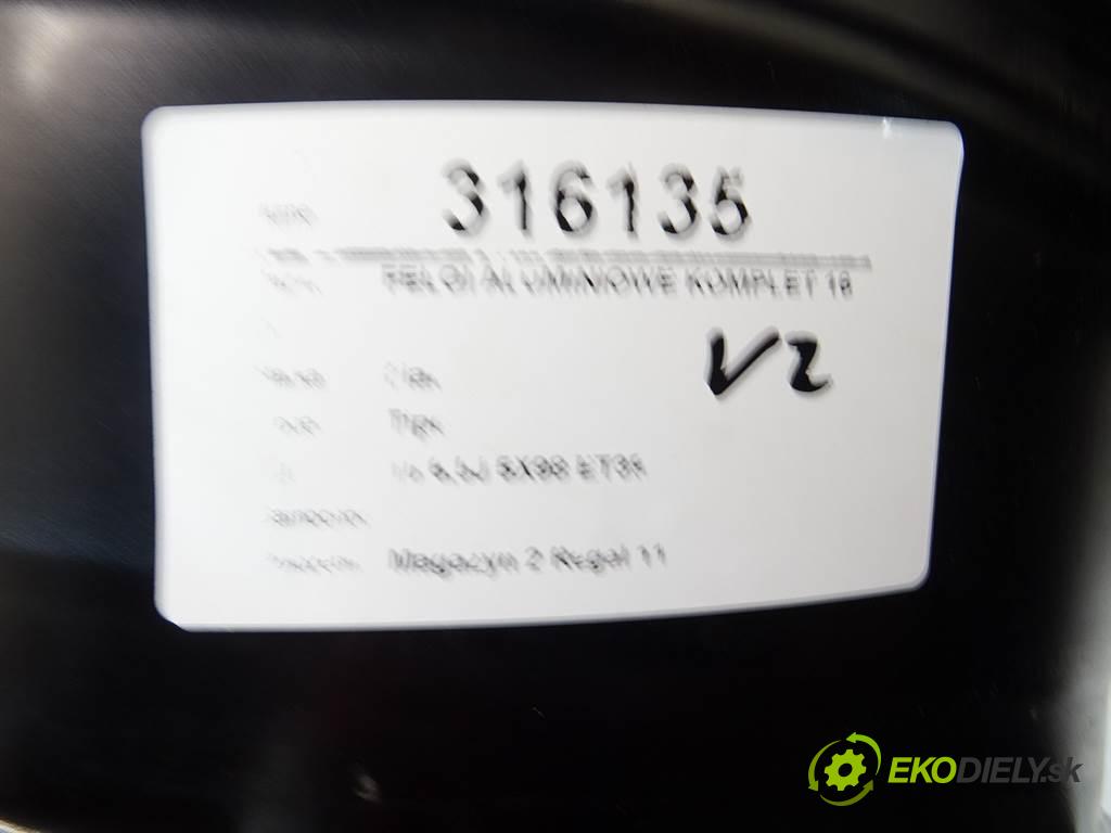 Fiat Tipo    16 6,5J 5X98 ET39  disky hliníkové 16  (Hliníkové)