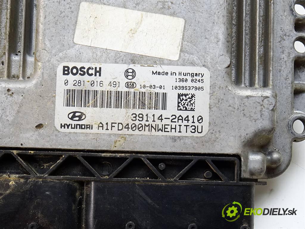 Hyundai i30 LIFT  2010 66 kW KOMBI 5D 1.6CRDI 90KM 07-12 1600 riadiaca jednotka Motor 39114-2A410 0281016491 (Riadiace jednotky)