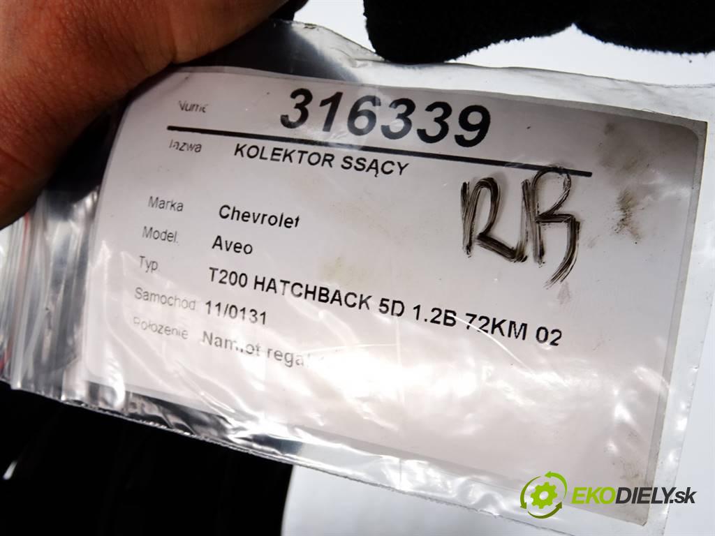 Chevrolet Aveo  2005 53 kW T200 HATCHBACK 5D 1.2B 72KM 02-11 1100 Potrubie sacie, sanie  (Sacie potrubia)