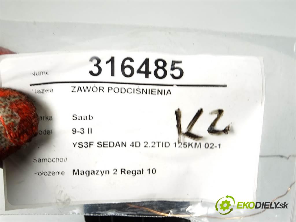 Saab 9-3 II    YS3F SEDAN 4D 2.2TID 125KM 02-11  ventil tlaku 4534375