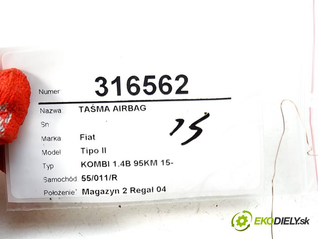 Fiat Tipo II  2019 70 kW KOMBI 1.4B 95KM 15- 1400 Krúžok, slimák airbag  (Airbagy)