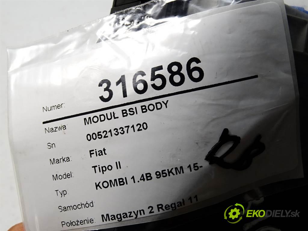 Fiat Tipo II    KOMBI 1.4B 95KM 15-  Modul BSI 00521337120 (Ostatné)