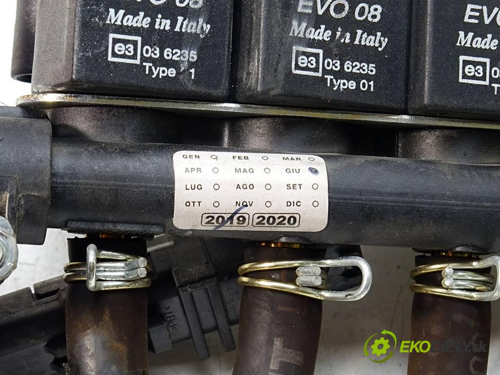 . .    A  Vstrekovače do plynového pedálu LPG TARTARINI EVO 08