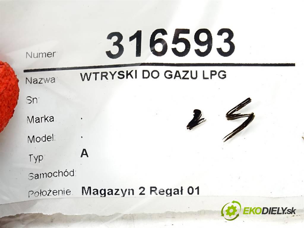 . .    A  Vstrekovače do plynového pedálu LPG TARTARINI EVO 08