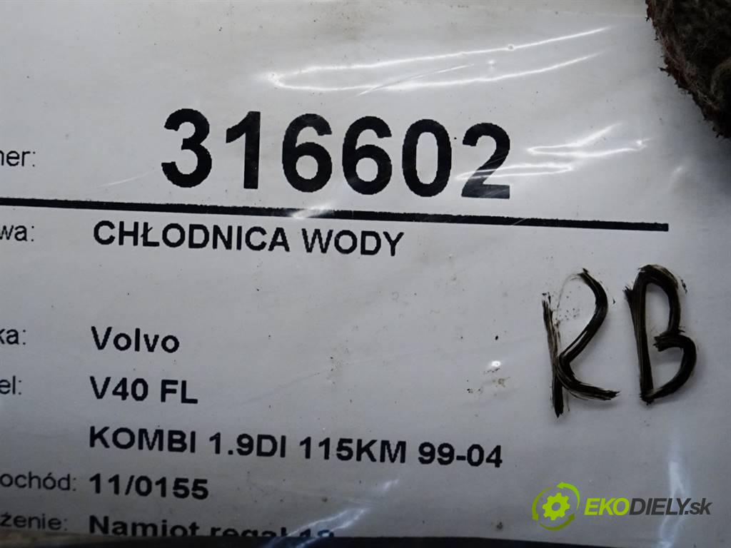 Volvo V40 FL  2004 85 kW KOMBI 1.9DI 115KM 99-04 1900 Chladič vody  (Chladiče vody)