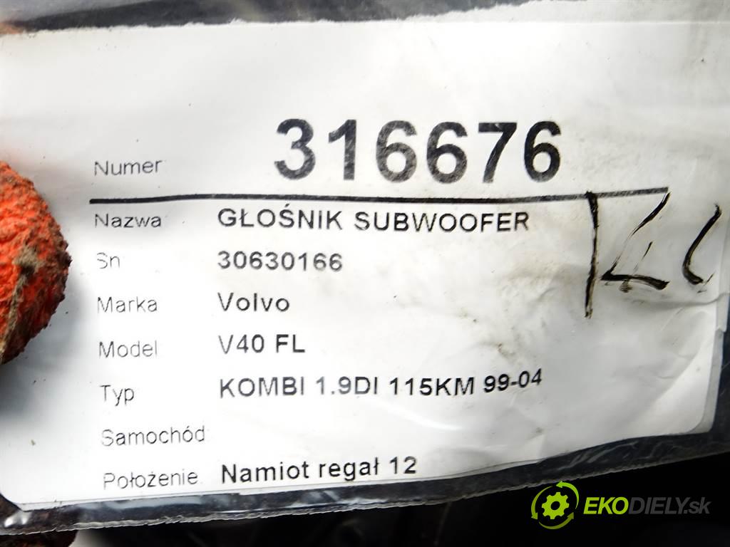 Volvo V40 FL    KOMBI 1.9DI 115KM 99-04  reproduktor subwoofer 30630166