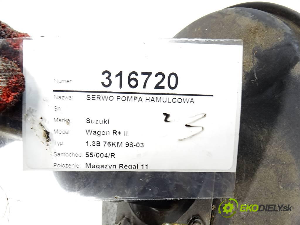 Suzuki Wagon R+ II  2000 56KW 1.3B 76KM 98-03 1300 Posilovač Pumpa brzdová 0204021784 (Posilňovače bŕzd)