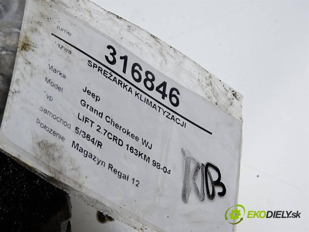 Jeep Grand Cherokee WJ  2002 163KM LIFT 2.7CRD 163KM 98-04 2700 Kompresor klimatizácie 447220-8921 (Kompresory klimatizácie)