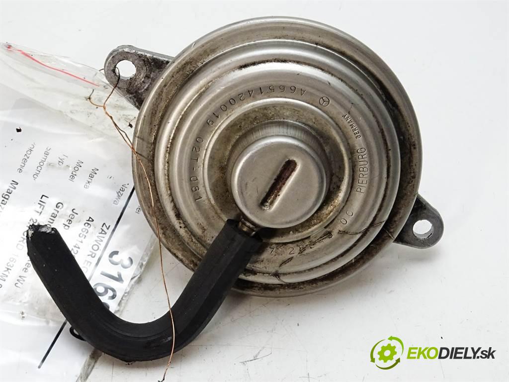 Jeep Grand Cherokee WJ    LIFT 2.7CRD 163KM 98-04  ventil EGR A6651420019 (Recirkulace spalin EGR)