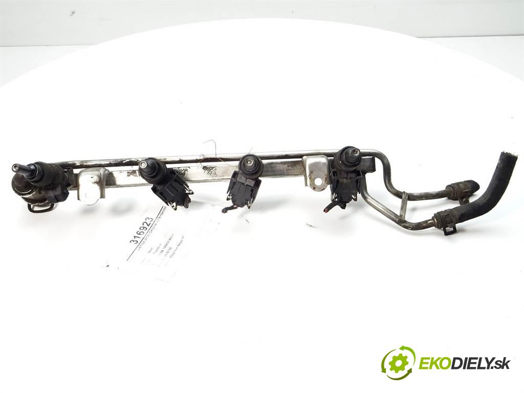 Seat Toledo II  1999 92 kW 1.8B 125KM 98-04 1700 Lišta vstrekovacia Vstrekovacie ventily  (Vstrekovacie lišty)