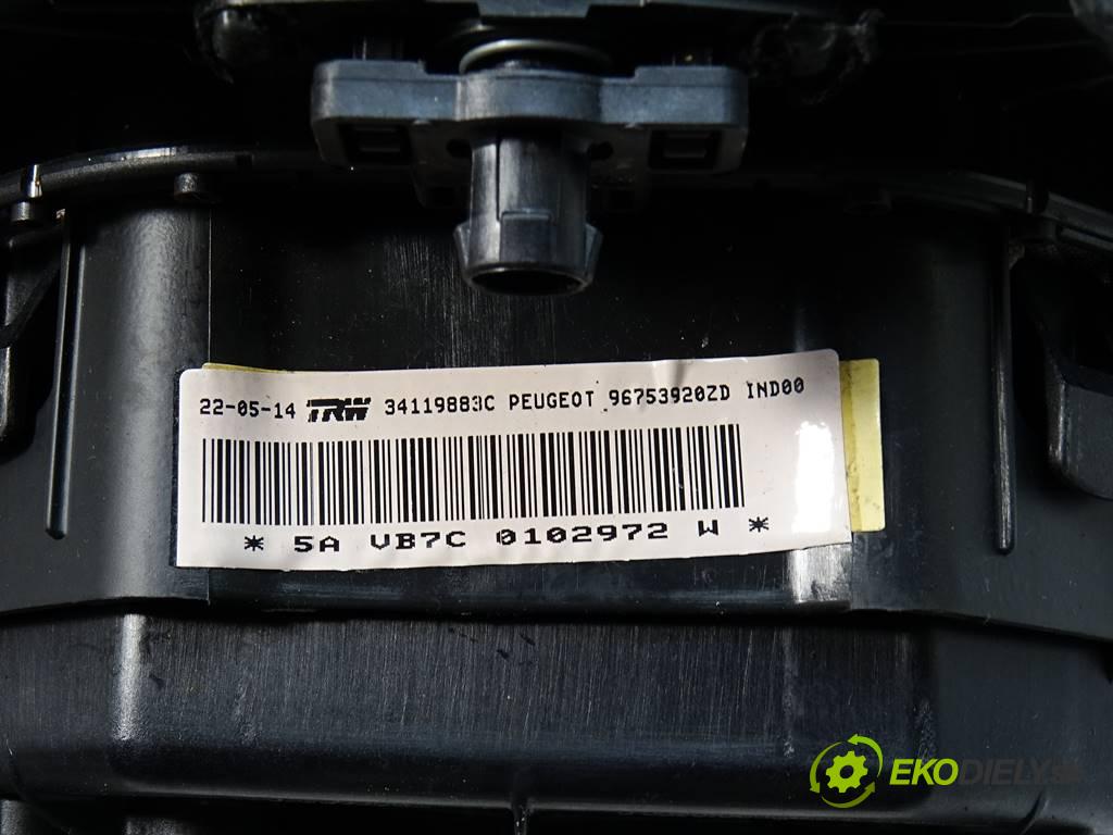 Peugeot 301  2014 85 kW SEDAN 4D 1.6VTI 115KM 12- 1600 AirBag volantu 96753920ZD (Airbagy)