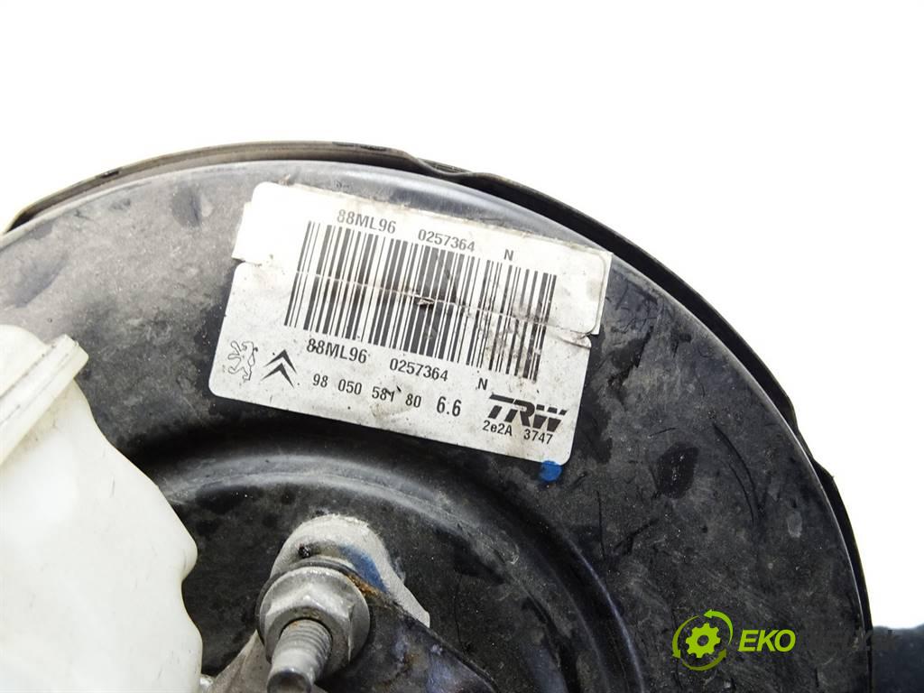 Peugeot 301  2014 85 kW SEDAN 4D 1.6VTI 115KM 12- 1600 Posilovač Pumpa brzdová 9805058180 (Posilňovače bŕzd)