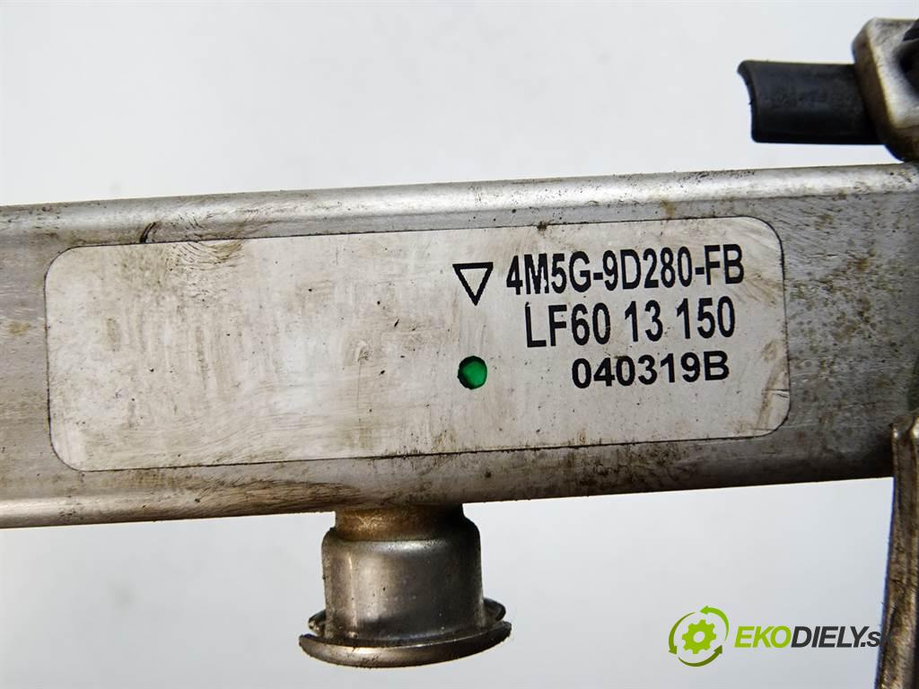 Mazda 5 Premacy II  2005 107KW 2.0B 146KM 05-10 2000 Lišta vstrekovacia Vstrekovacie ventily 4M5G-9D280-FB (Vstrekovacie lišty)