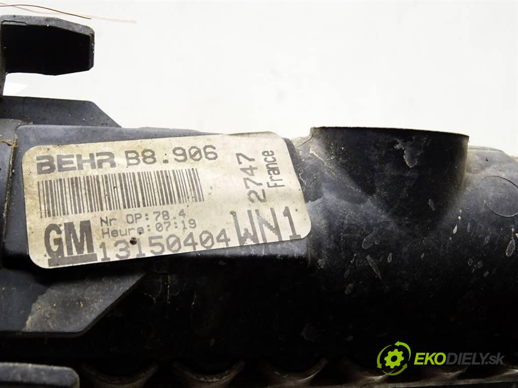 Opel Zafira A  1999  1.6B 101KM 99-05 1600 Chladič vody 13150404 (Chladiče vody)