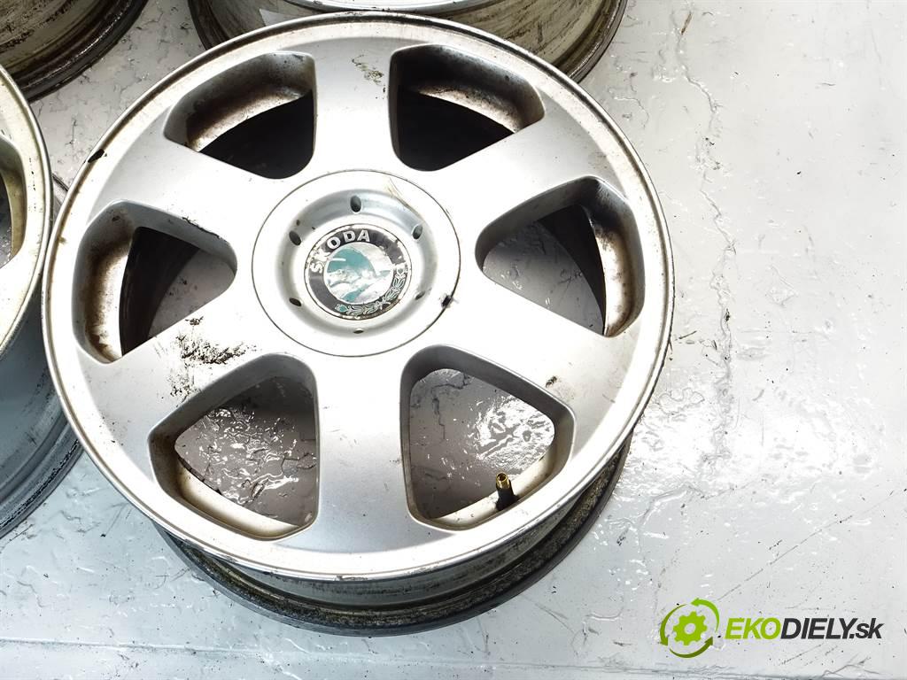 Skoda     15 6,5J 5X100 ET43  disky hliníkové 15  (Hliníkové)