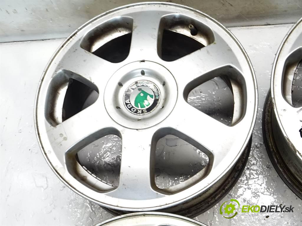 Skoda     15 6,5J 5X100 ET43  disky hliníkové 15  (Hliníkové)