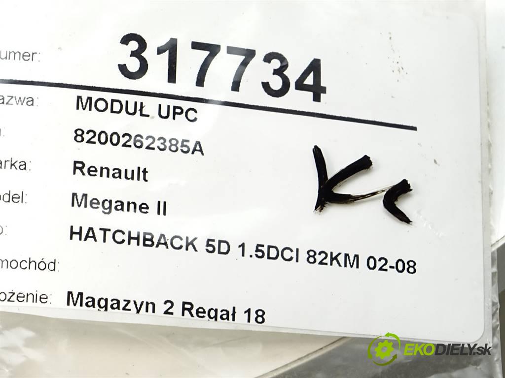 Renault Megane II    HATCHBACK 5D 1.5DCI 82KM 02-08  modul UPC 8200262385A