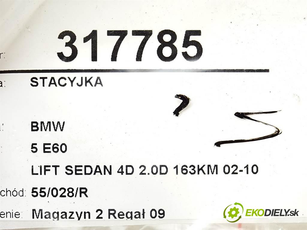 BMW 5 E60  2008 120 kW LIFT SEDAN 4D 2.0D 163KM 02-10 2000 spinačka 6954722 (Spínacie skrinky a kľúče)