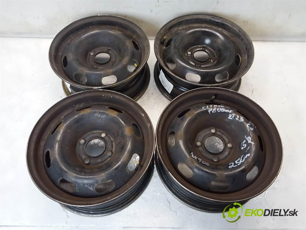 Citroen     15 6J 4X108 ET23  disky plechové 15  (Plechové)