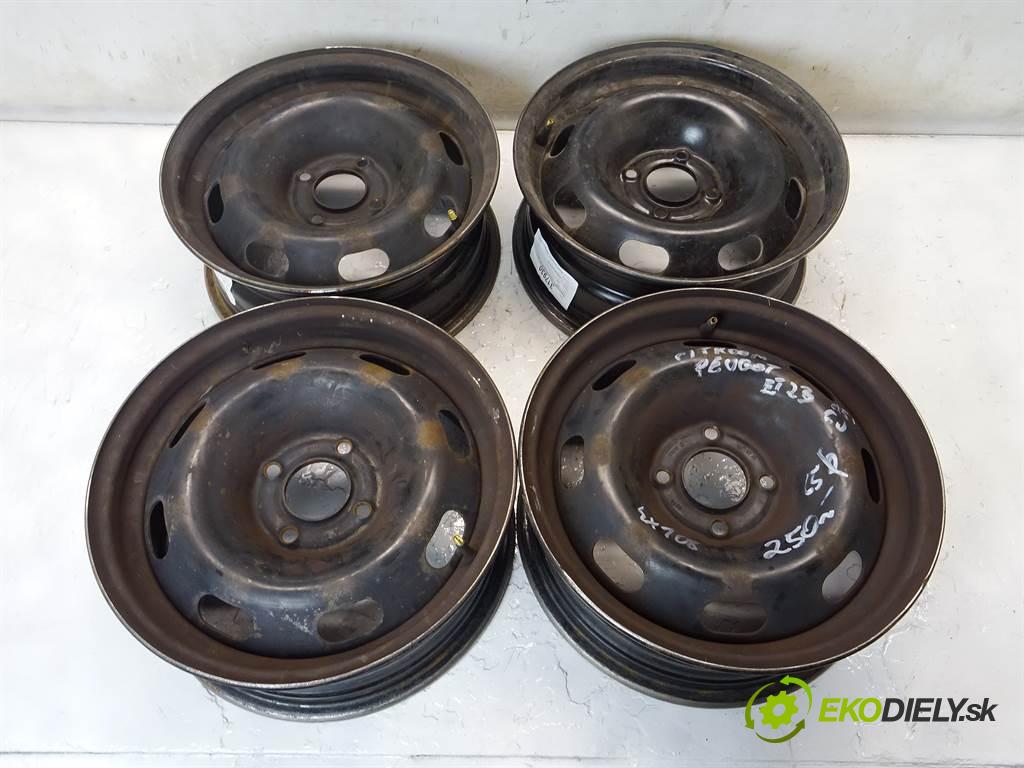 Citroen     15 6J 4X108 ET23  disky plechové 15  (Plechové)