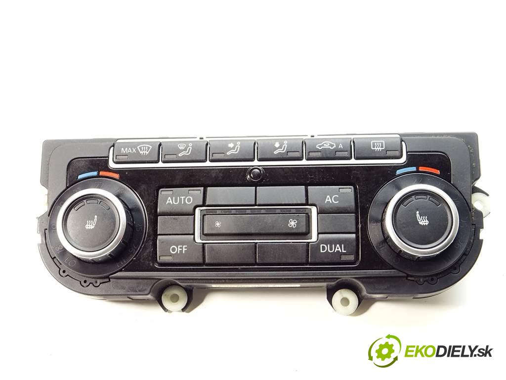 Volkswagen Golf VI  2009 90 kW HATCHBACK 5D 1.4TSI 122KM 08-13 1400 Panel ovládania kúrenia 5K0907044AK (Prepínače, spínače, tlačidlá a ovládače kúrenia)