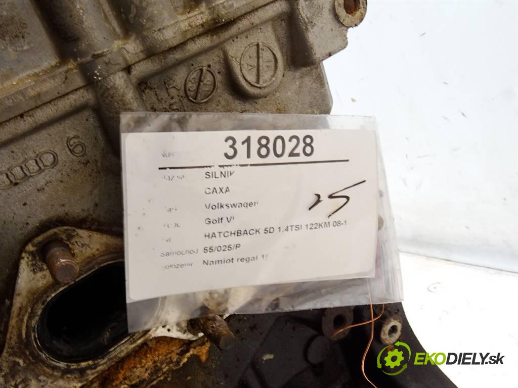 Volkswagen Golf VI  2009 90 kW HATCHBACK 5D 1.4TSI 122KM 08-13 1400 motor CAXA (Motory (kompletní))
