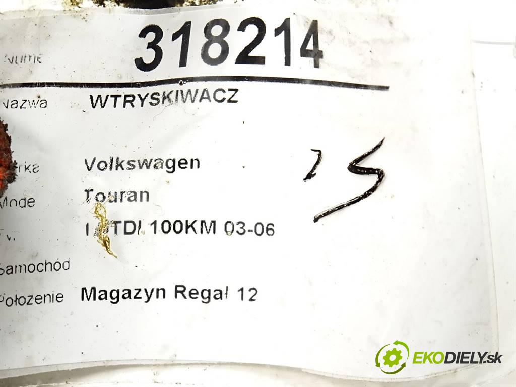 Volkswagen Touran    1.9TDI 100KM 03-06  POMPOWTRYSKIWACZ 0414720215