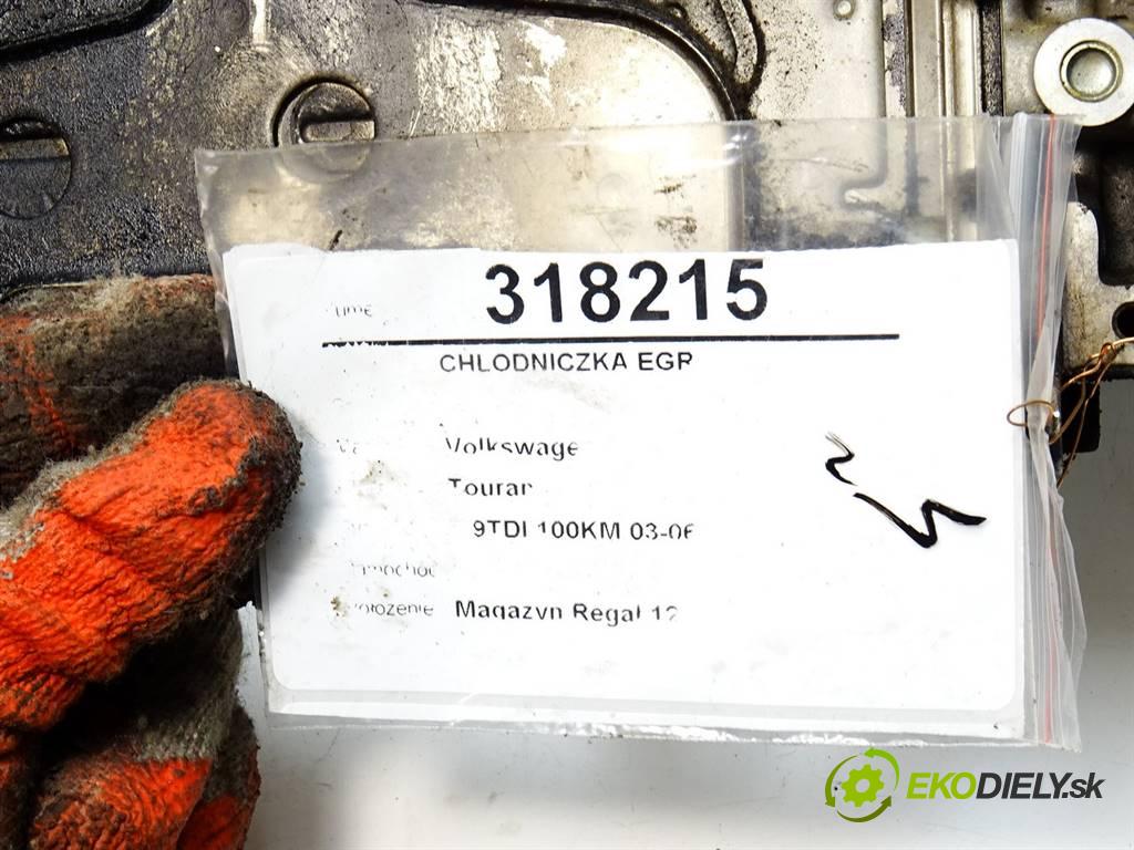 Volkswagen Touran    1.9TDI 100KM 03-06  chladič EGR 03G131063B (Recirkulace spalin EGR)