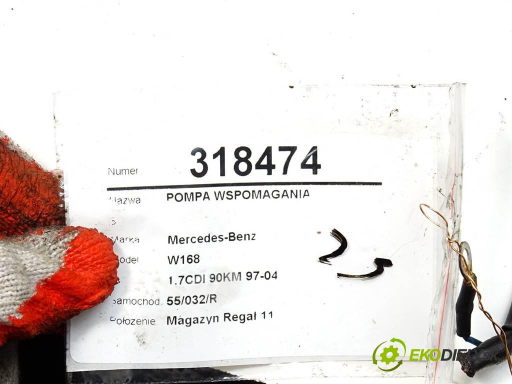 Mercedes-Benz W168  2004 70 kW 1.7CDI 90KM 97-04 1700 Pumpa servočerpadlo A1684660501 (Servočerpadlá, pumpy riadenia)